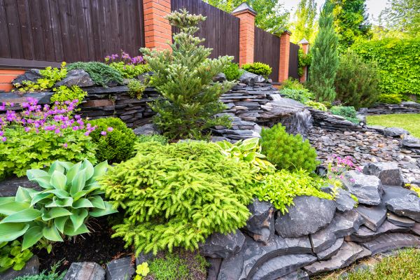 Stone Garden Installation in San Rafael