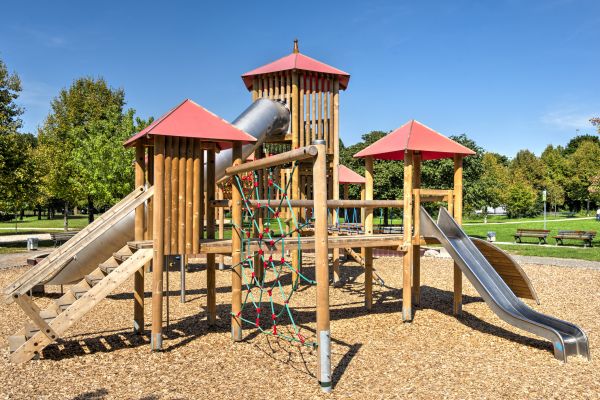Playground Mulching Service in San Rafael