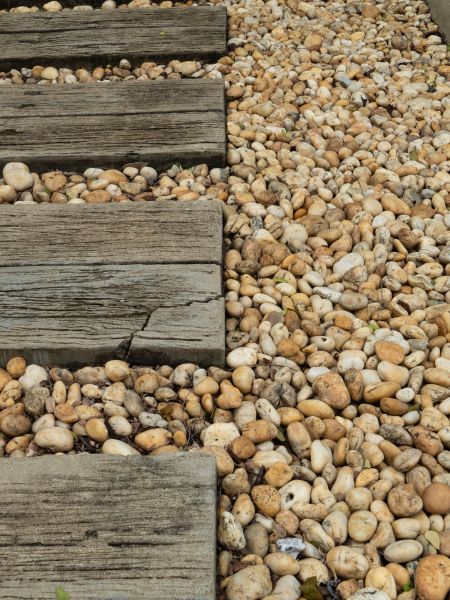 Pea Rock Installation in San Rafael