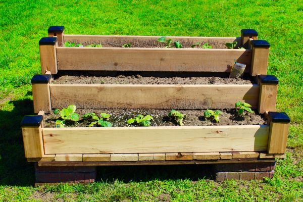 Raised Garden Bed Installation in San Rafael