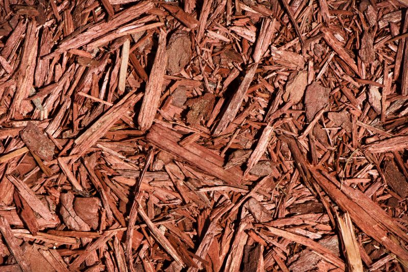 Cedar Mulch Installation