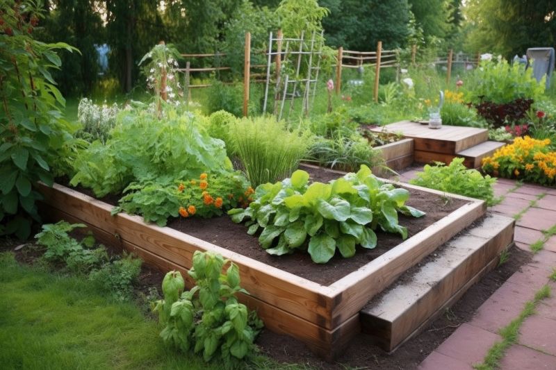 Decorative Garden Bed